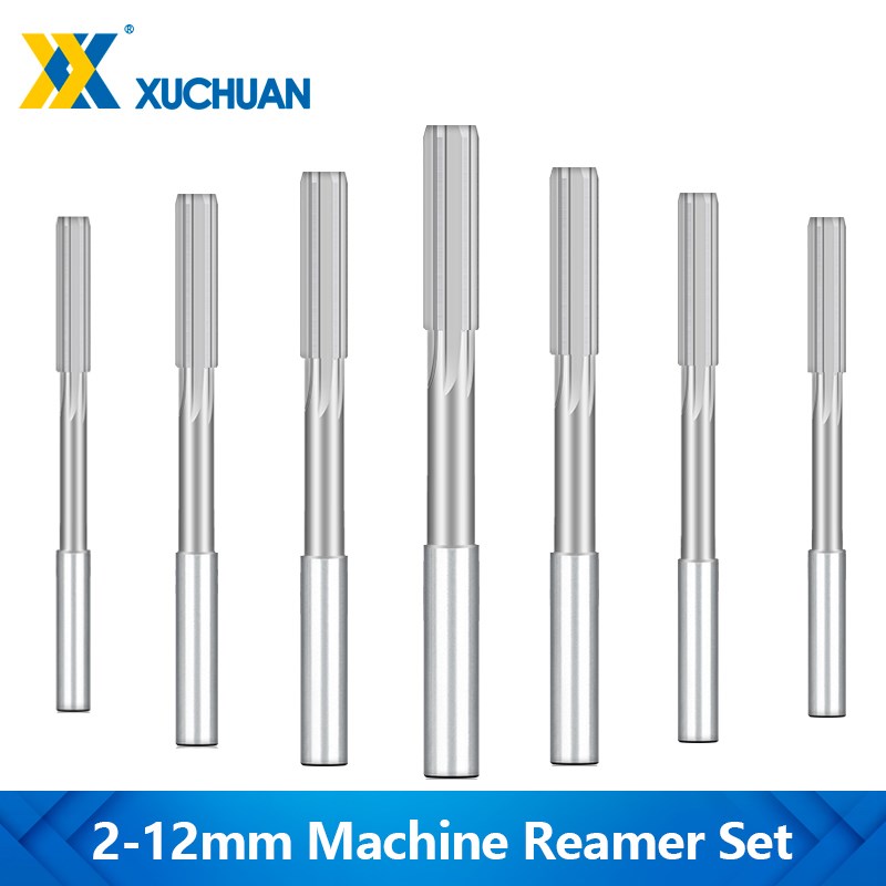 Cnc Router Bit - 2-12mm Machine Reamer Set H7 HSS