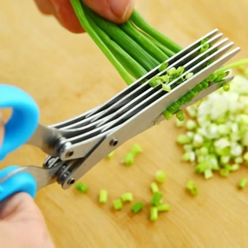 Industrial Laser Tool - Stainless Steel 3/5 Layer Kitchen Scissors
