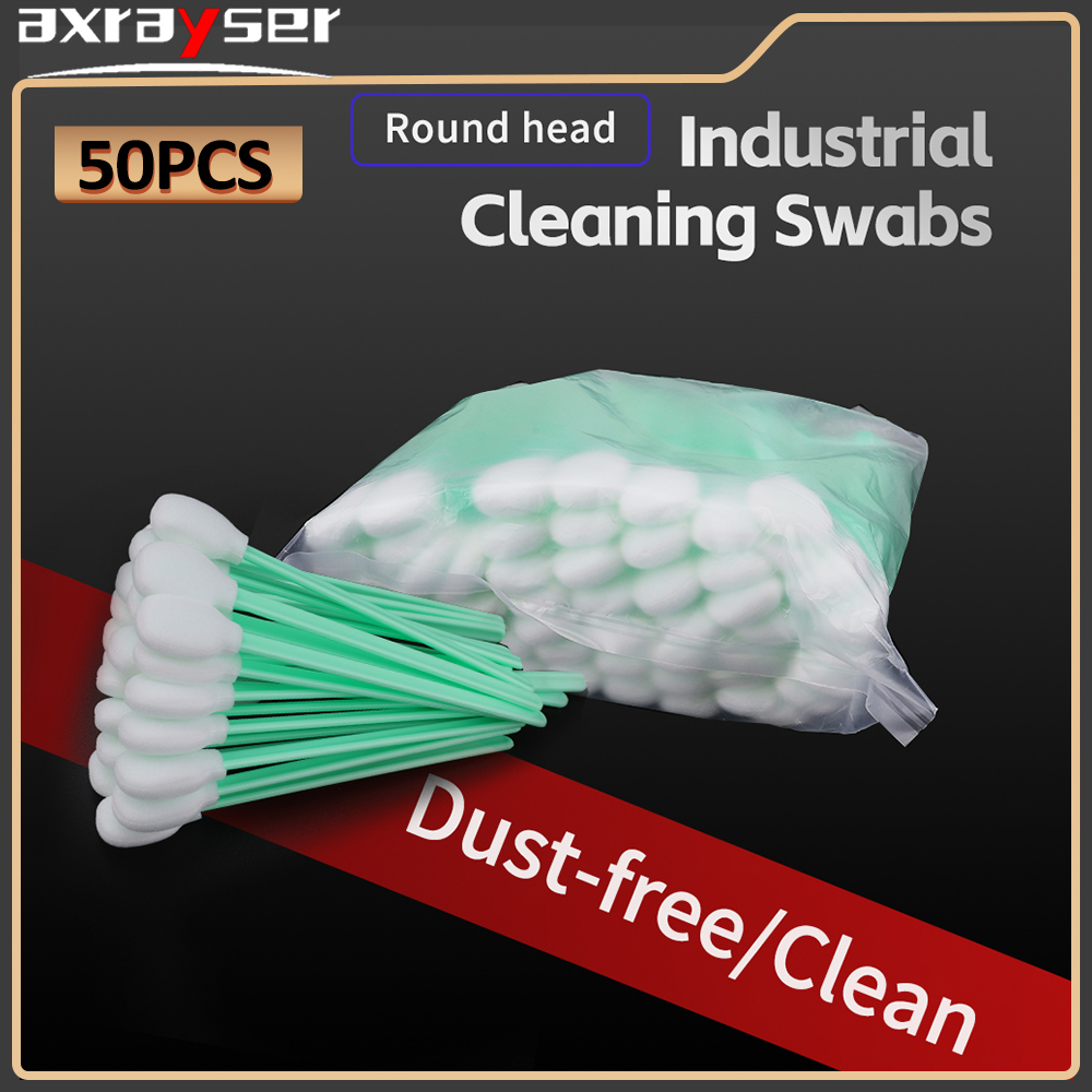 Industrial Laser Tool - 50PCS Cotton Swab Industrial Cleaning Swabs