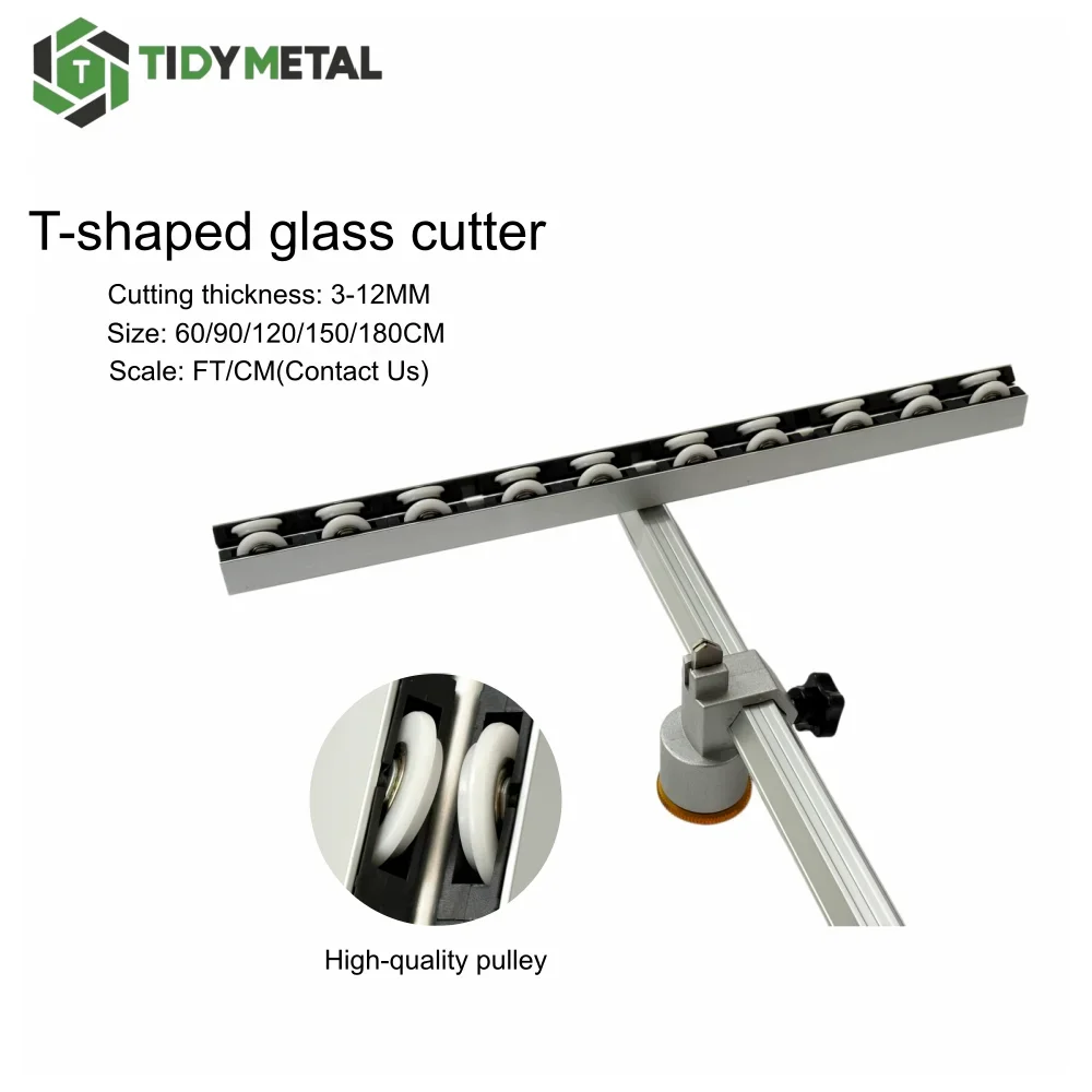 Industrial Grade Laser Cutter - T-Shaped Glass Cutter Industrial Grade 3-12MM