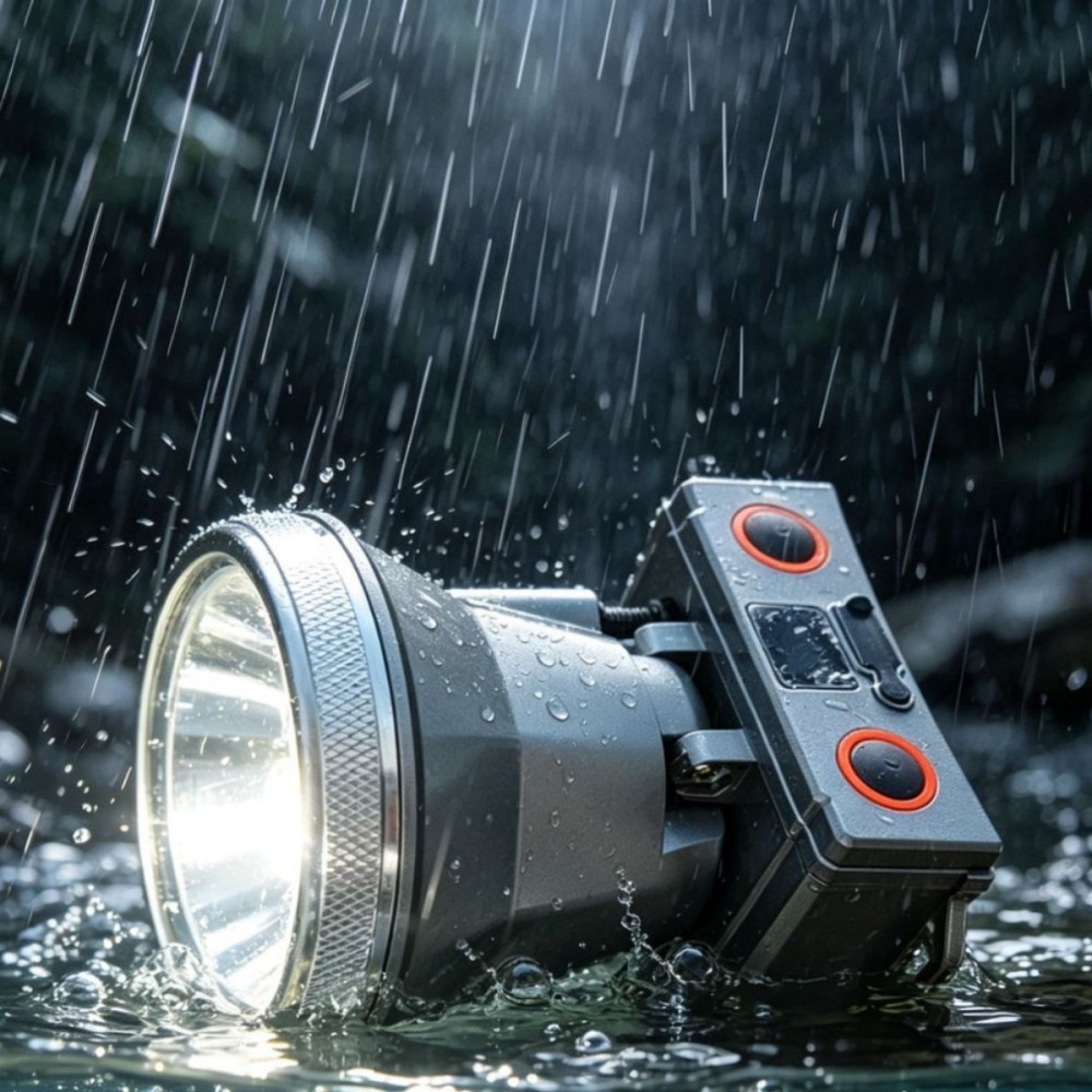 Industrial Laser Light - High Performance LED Laser Headlamp Rechargeable