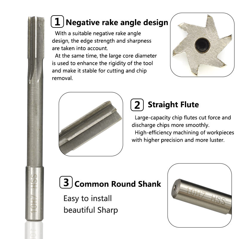 2-12mm Machine Reamer Set H7 H - Cnc Router Bit ulasan dan harga