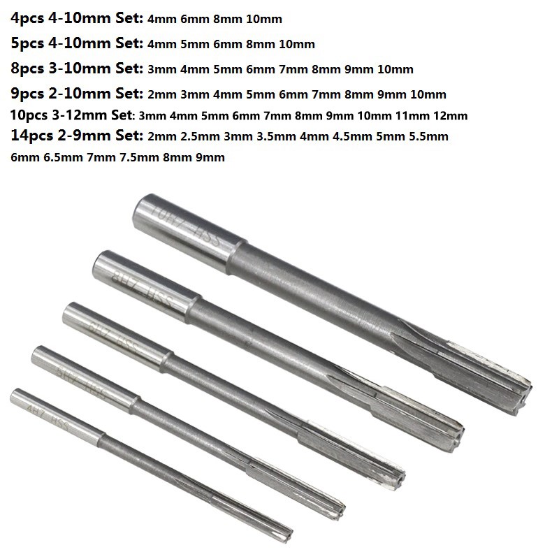 2-12mm Machine Reamer Set H7 H - Cnc Router Bit ulasan dan harga