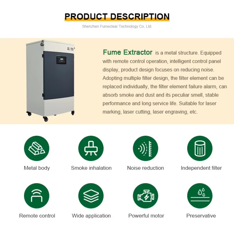 XL700 Powerful Laser  and Dust - Industrial Laser Supply ulasan dan harga