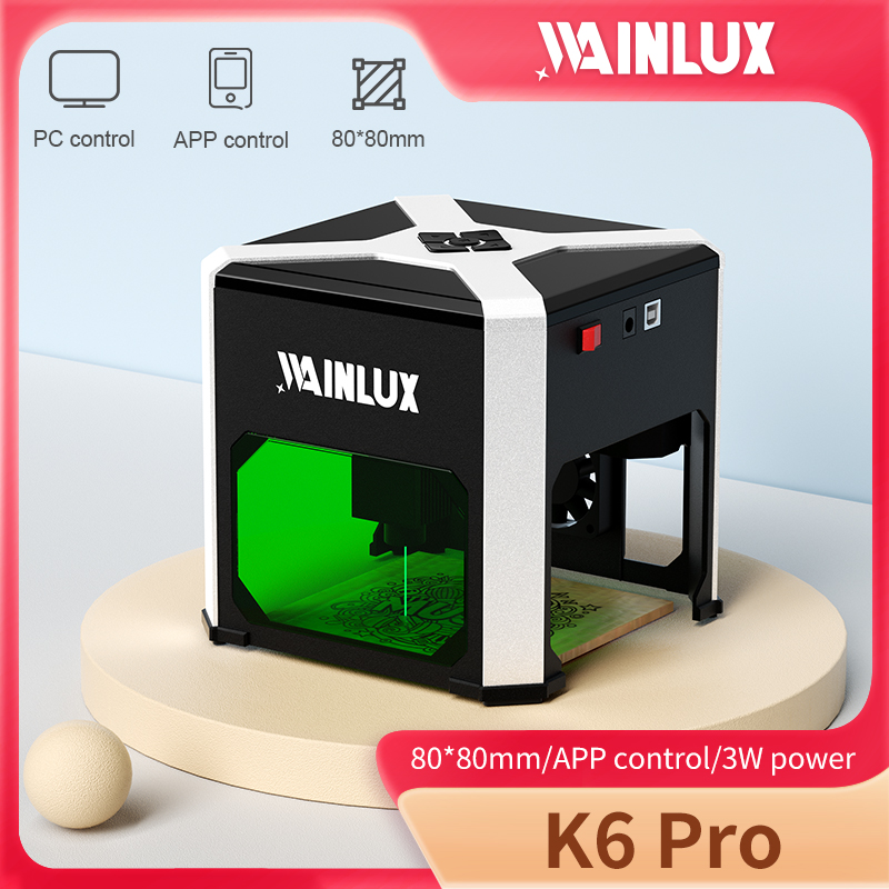 Wainlux Laser Engraver K6 Mark - Industrial Laser Tool ulasan dan harga