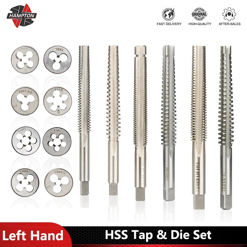 HSS Left Hand Tap & Die Set TR - Cnc Router Bit ulasan dan harga