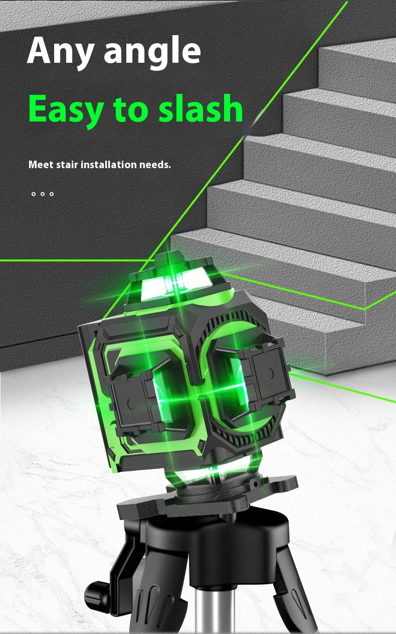 4D16-Line Green Laserlevel Out - Industrial Laser Line Projector ulasan dan harga