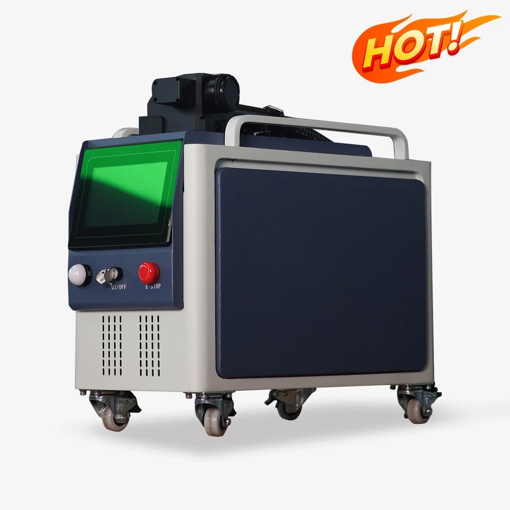 100W 200W 300w Pulse Laser Cle - Industrial Laser Removal Machine ulasan dan harga