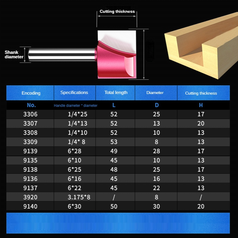 6mm Woodworking Tool Engraving - Cnc Router Bit ulasan dan harga