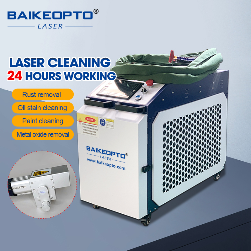 Continuous Fiber Laser Cleanin - Industrial Laser Removal Machine ulasan dan harga