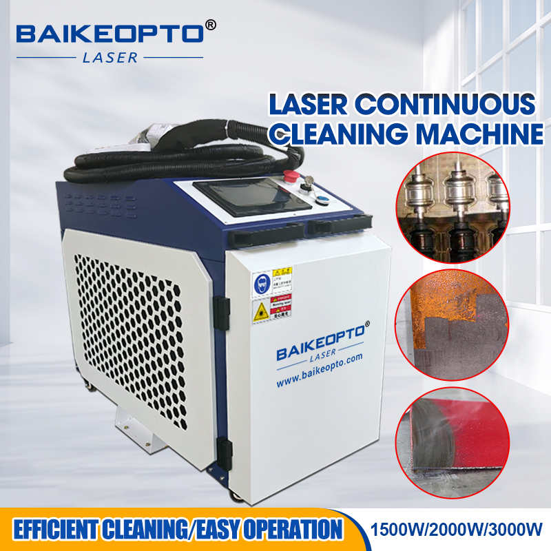 Continuous Fiber Laser Cleanin - Industrial Laser Removal Machine ulasan dan harga