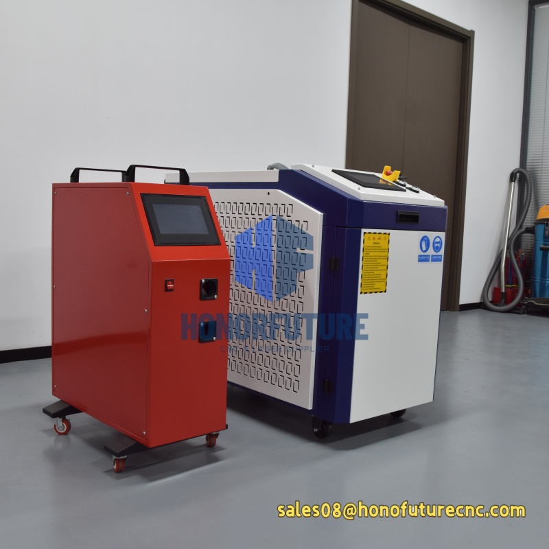 Industrial 1500W BWT Fiber Las - Industrial Laser Removal Machine ulasan dan harga