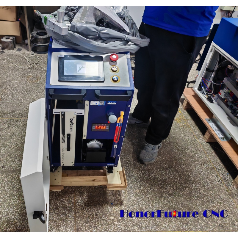 Industrial 1500W BWT Fiber Las - Industrial Laser Removal Machine ulasan dan harga